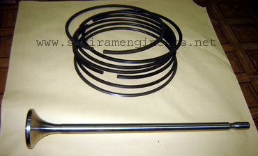 MITSUBISHI AKASAKA UET 45/80 D Valve & Piston Ring